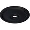 Ekena Millwork Theia Ceiling Medallion (Fits Canopies up to 6 3/4"), 24"OD x 3 5/8"ID x 1 3/4"P, Steel Gray CM24THSGS - alternate 3